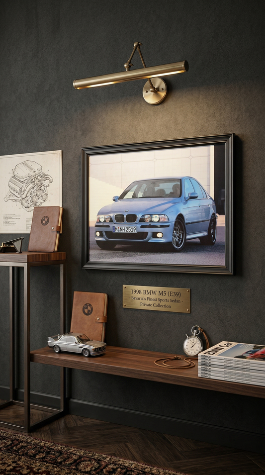 BMW E39 M5 Makyaj Öncesi - Orjinal Üretici Görseli 23 Adet Sınırlı Üretim.