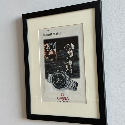 Omega Speedmaster 'The Moonwatch'. Orijinal Dönem Reklamıdır (Sonradan Baskı Değildir)