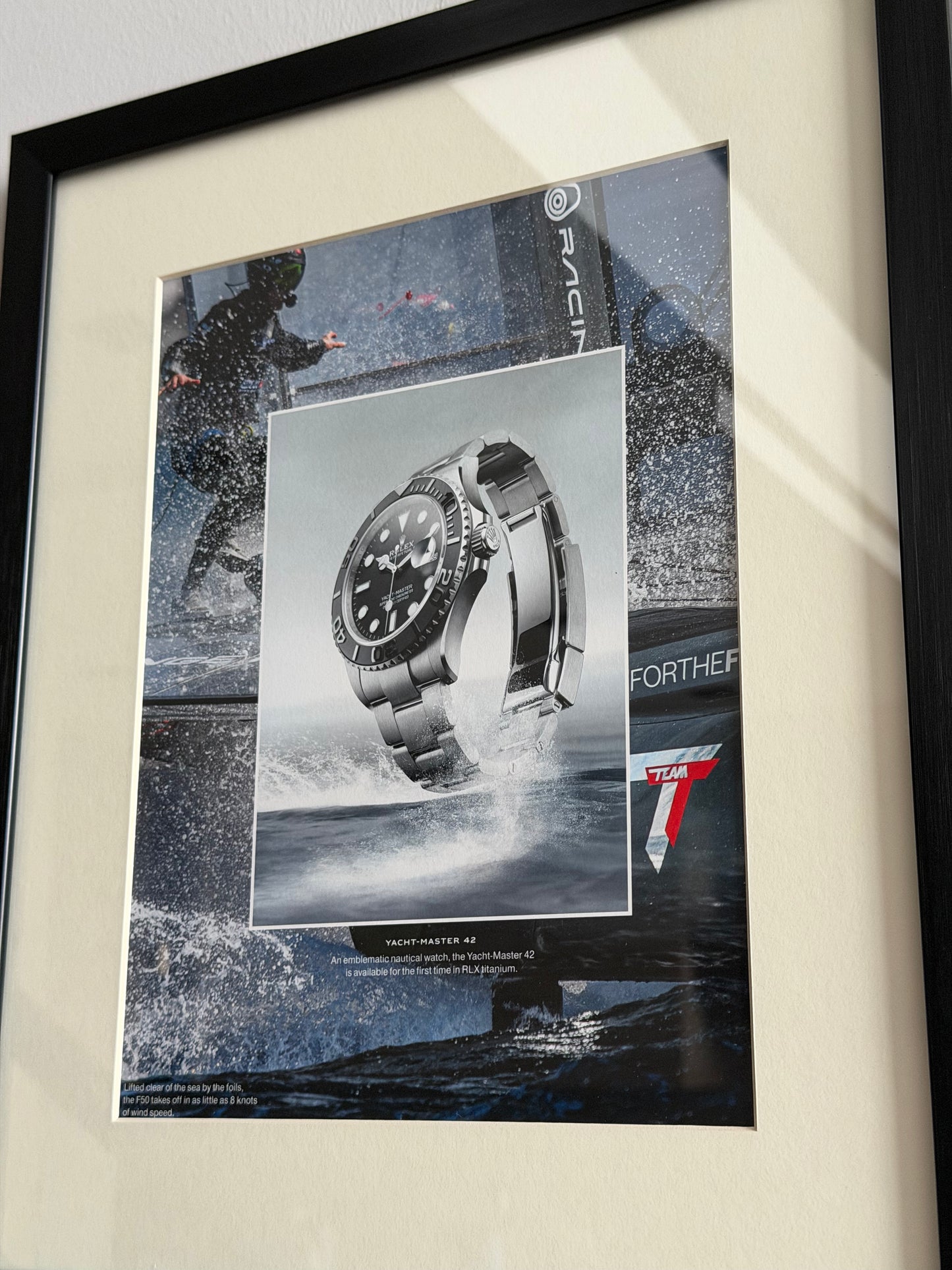 Rolex Yachtmaster 42 Titanium. Orijinal Dönem Reklamıdır (Sonradan Baskı Değildir)
