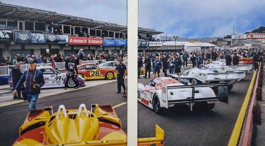 Porsche Race Track Gathering - Orijinal Dönem Çift Sayfa Reklamı (Sonradan Baskı Değildir)