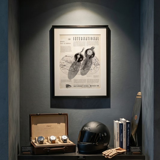 IWC International Watch Co. “Quality Born of Tradition” 1958 Orijinal Dönem Reklamıdır (Sonradan Baskı Değildir).
