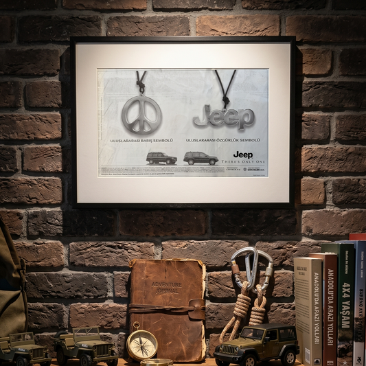 Jeep – “Cherokee Limited & Grand Cherokee” 1997 Orijinal Türkiye Reklam Sayfasıdır (Sonradan Baskı Değildir).