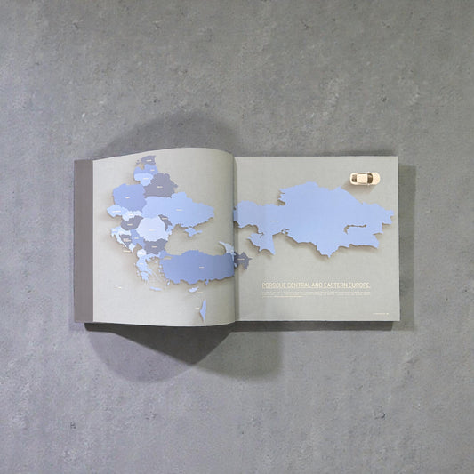 Porsche Central– “15 Years of Dreams” Porsche Central and Eastern Europe Özel Koleksiyon Coffee Book.