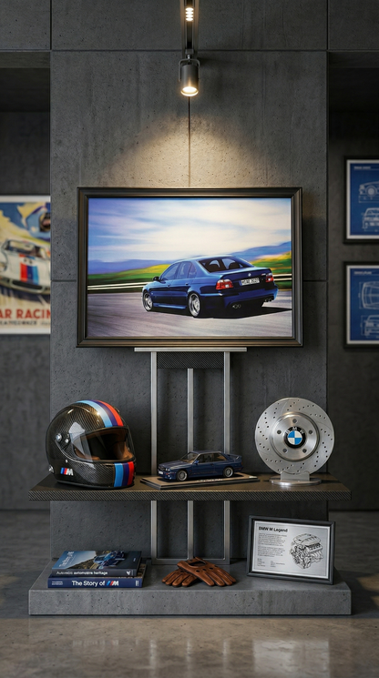 BMW E39 M5 Catalog Cover - Orjinal Üretici Görseli 23 Adet Sınırlı Üretim.