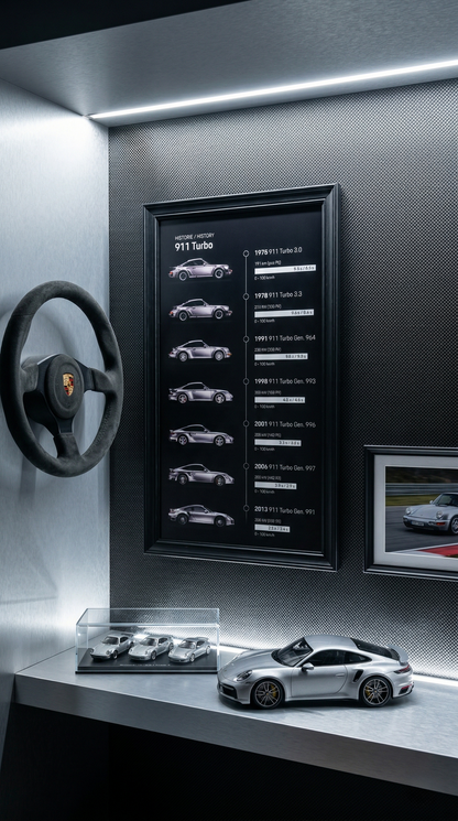 Porsche 911 Turbo Evolution - Orjinal Üretici Görseli 23 Adet Sınırlı Üretim.
