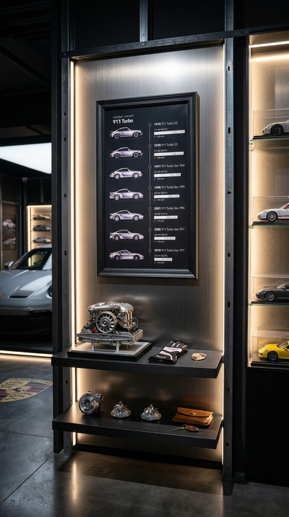 Porsche 911 Turbo Evolution - Orjinal Üretici Görseli 23 Adet Sınırlı Üretim.