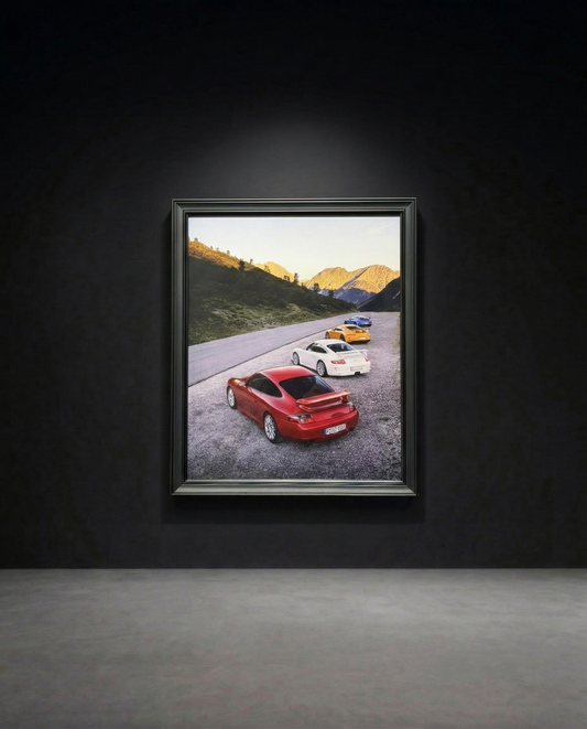 Porsche 911 GT3 Generations 1 - Orjinal Üretici Görseli 23 Adet Sınırlı Üretim.