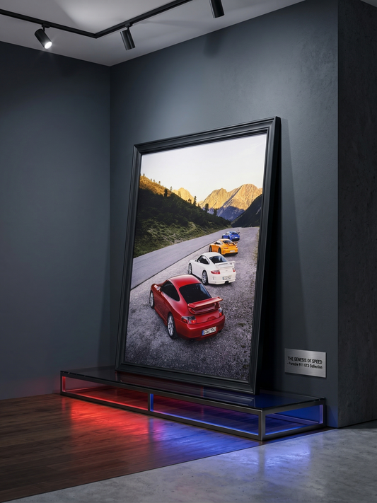 Porsche 911 GT3 Generations 1 - Orjinal Üretici Görseli 23 Adet Sınırlı Üretim.