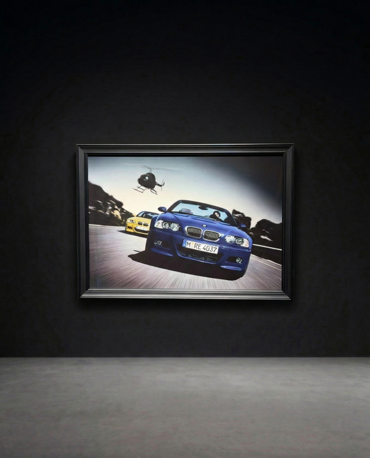 BMW E46 M3 Laguna Seca Phoenix Yellow - Orjinal Üretici Görseli 23 Adet Sınırlı Üretim.