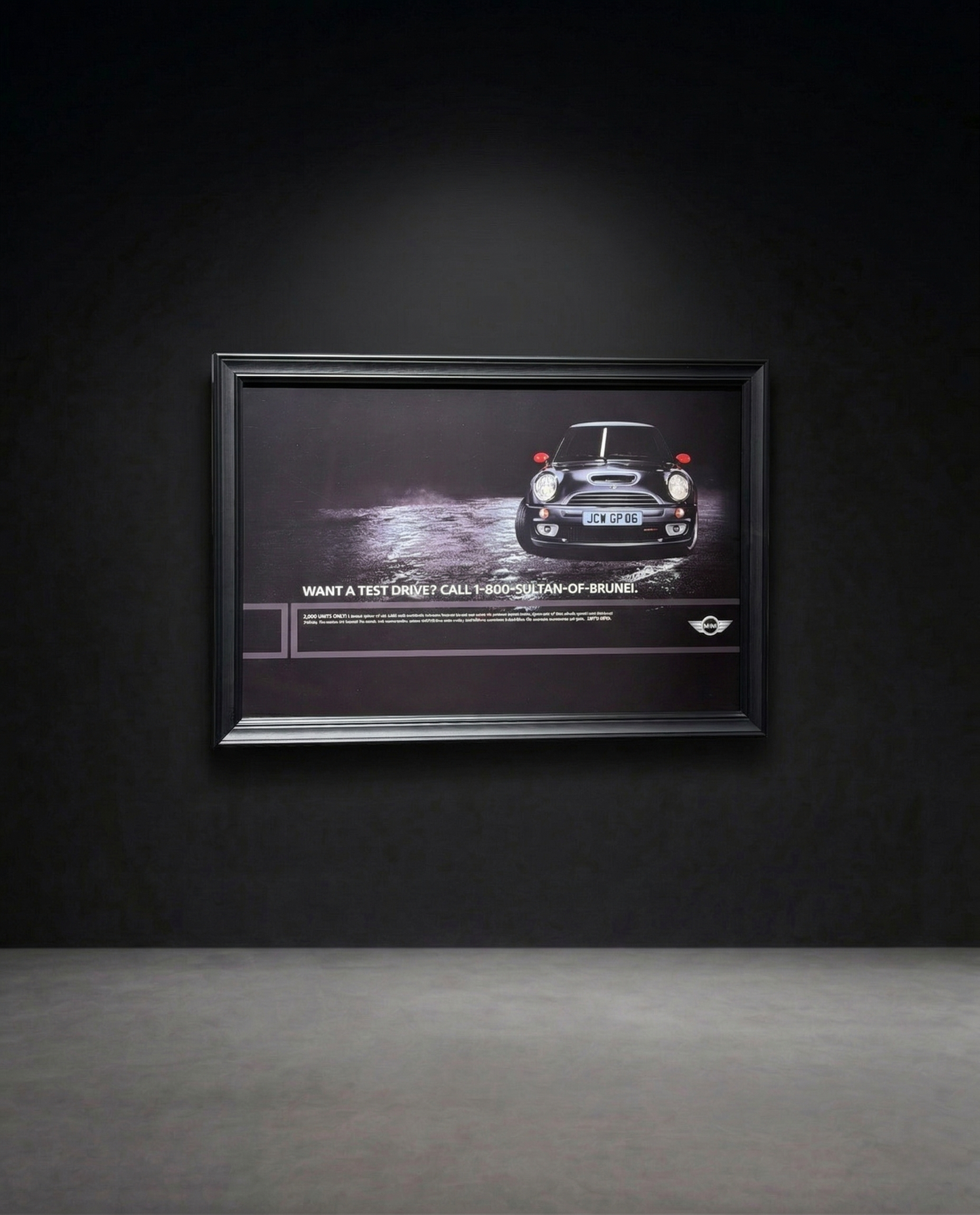 Mini Cooper GP1 - Orjinal Üretici Görseli 23 Adet Sınırlı Üretim.