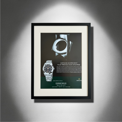Rolex Oyster Perpetual Milgauss –  Orijinal Dönem Reklam Sayfasıdır (Sonradan Baskı Değildir).