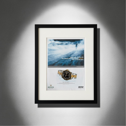 Rolex GMT-Master II Steel Gold – Perpetual Spirit Orijinal Türkiye Reklam Sayfasıdır (Sonradan Baskı Değildir).