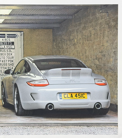 Porsche 911 Sport Classic 997 Orijinal Dergi Görselidir (Sonradan Baskı Değildir)