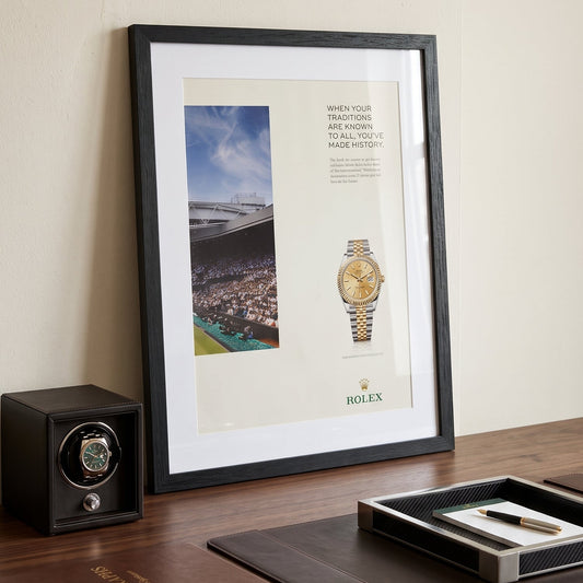 Rolex Oyster Perpetual Datejust 41 Wimbledon Centre Court Orijinal Dönem Reklamıdır (Sonradan Baskı Değildir)
