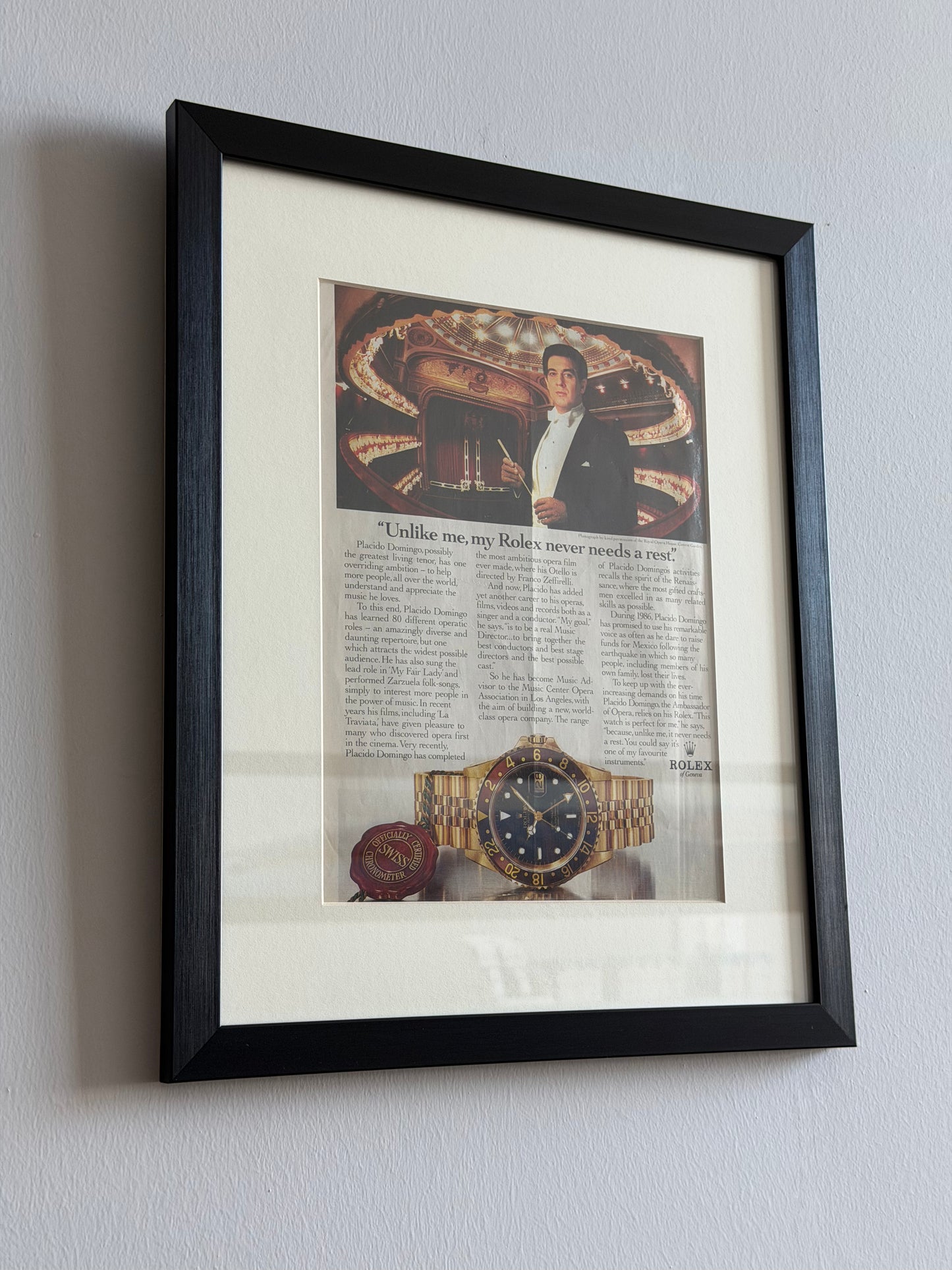 Rolex GMT Master Neo-Vintage Orijinal Reklamı