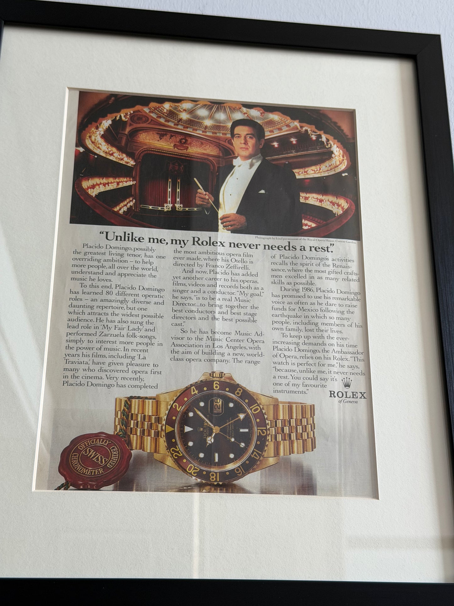 Rolex GMT Master Neo-Vintage Orijinal Reklamı