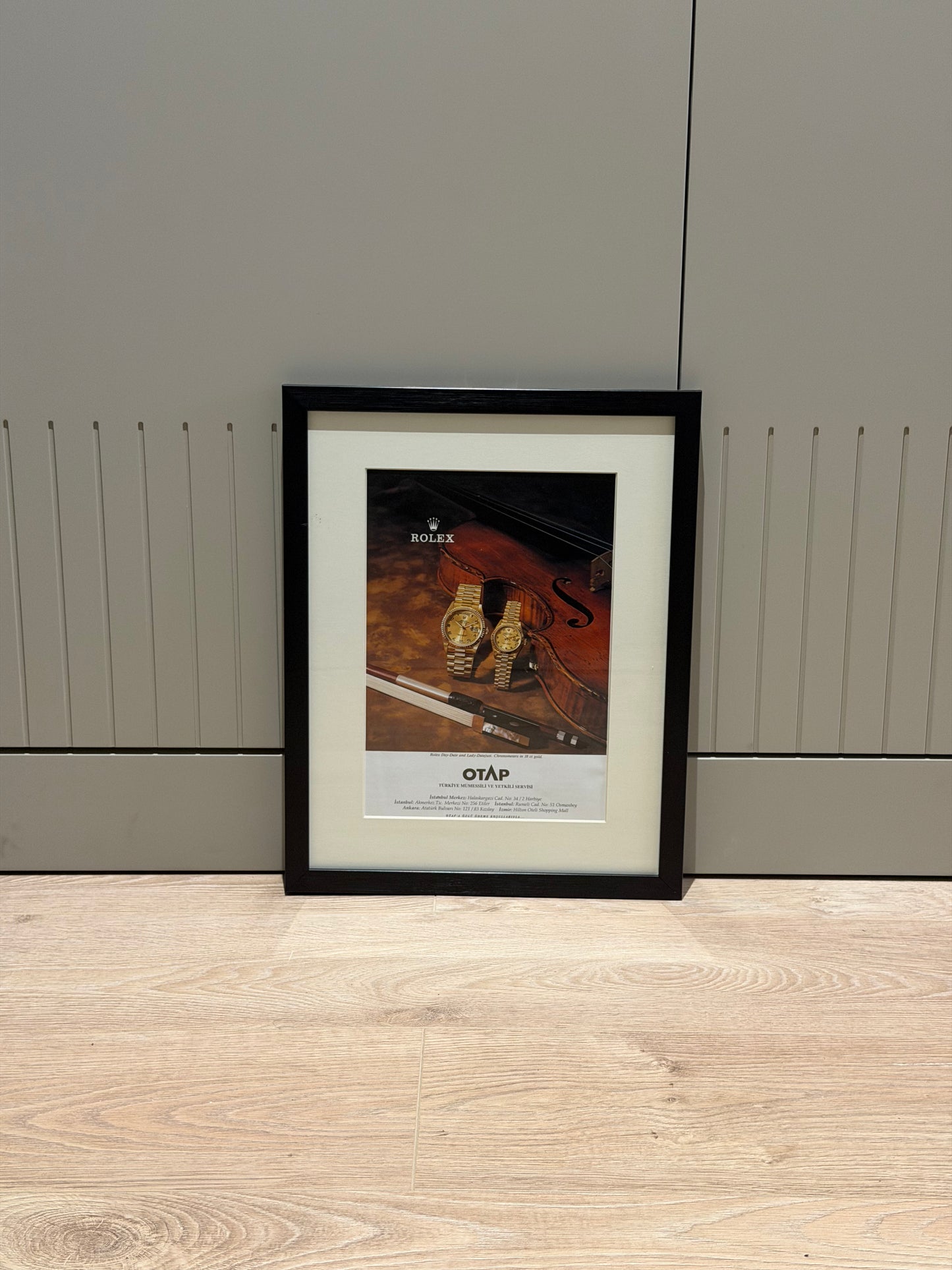 Rolex Otap Orijinal Dergi Reklamı