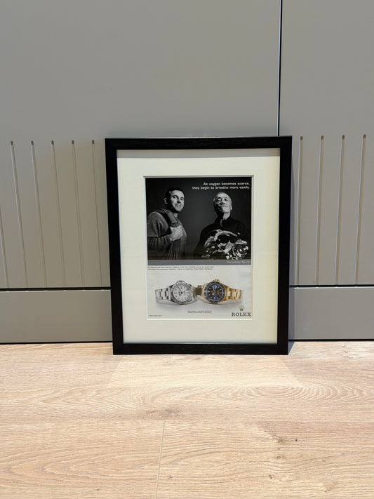 Rolex Explorer II ve Subimariner Neo-Vintage Orijinal Reklamı