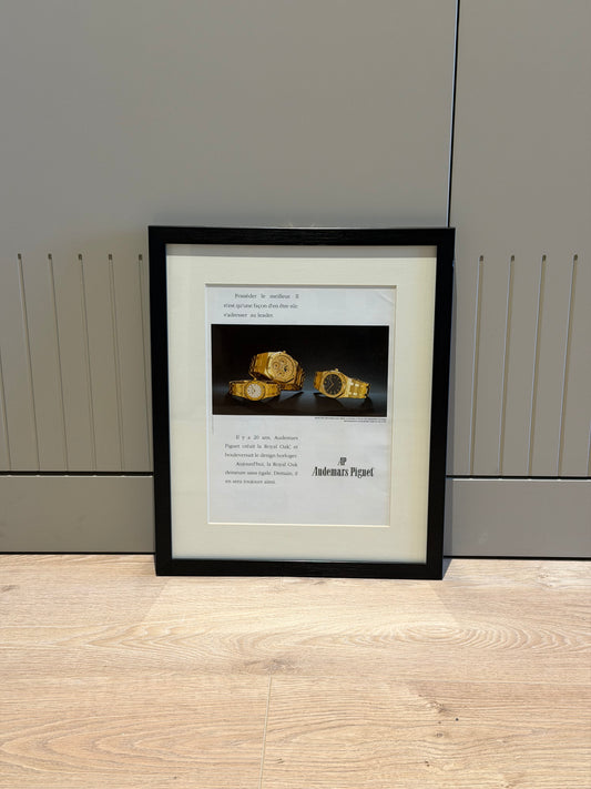 Audemars Piguet Royal Oak Gold Vintage Reklam