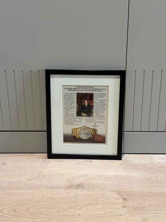 Rolex Day-Date Orjinal Dönem Reklamı