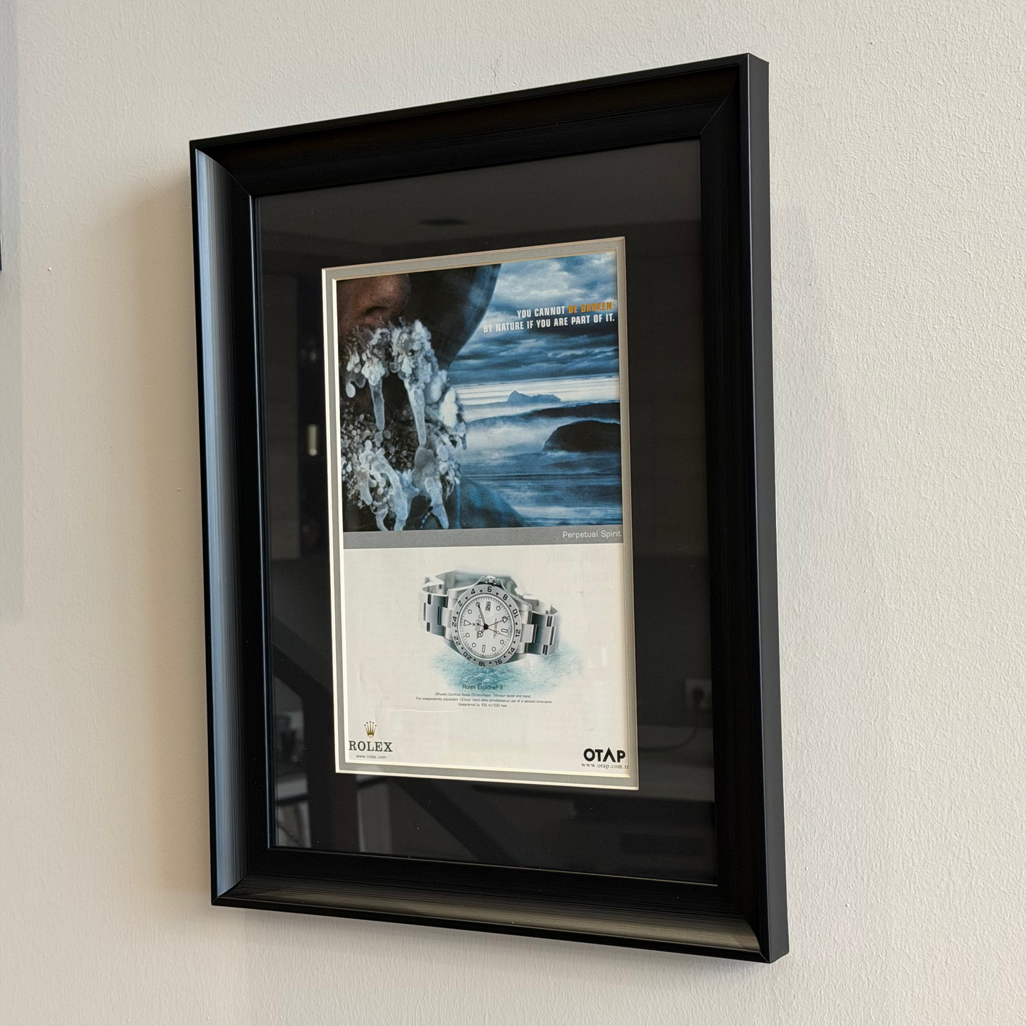 Rolex Explorer II Otap “Perpetual Spirit” Orijinal Dönem Reklamıdır (Sonradan Baskı Değildir)
