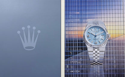 Rolex — The Crown & Land-Dweller Platinum - Orijinal Dönem Reklamıdır (Sonradan Baskı Degildir)