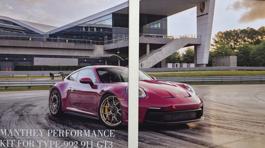 Porsche 911 GT3 (992) – Manthey Performance Kit - Orijinal Dönem Çift Sayfa Reklamı (Sonradan Baskı Değildir)