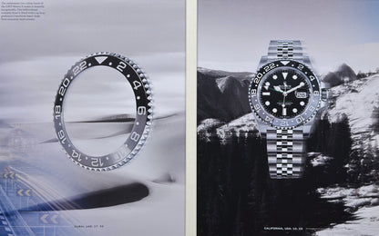 Rolex — The Bezel & Bruce Wayne - Orijinal Dönem Reklamıdır (Sonradan Baskı Degildir)