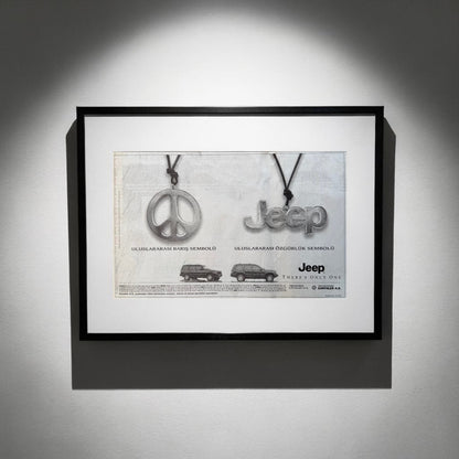 Jeep – “Cherokee Limited & Grand Cherokee” 1997 Orijinal Türkiye Reklam Sayfasıdır (Sonradan Baskı Değildir).