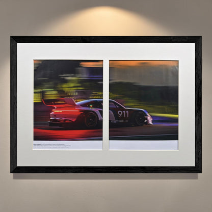 Porsche 911 GT3 R Rennsport  Orijinal Dönem Çift Sayfa Reklamı (Sonradan Baskı Değildir)