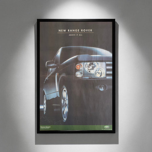 Range Rover (L322) – “Above It All”  2002 Türkiye Orijinal Dönem Reklam Sayfasıdır (Sonradan Baskı Değildir).