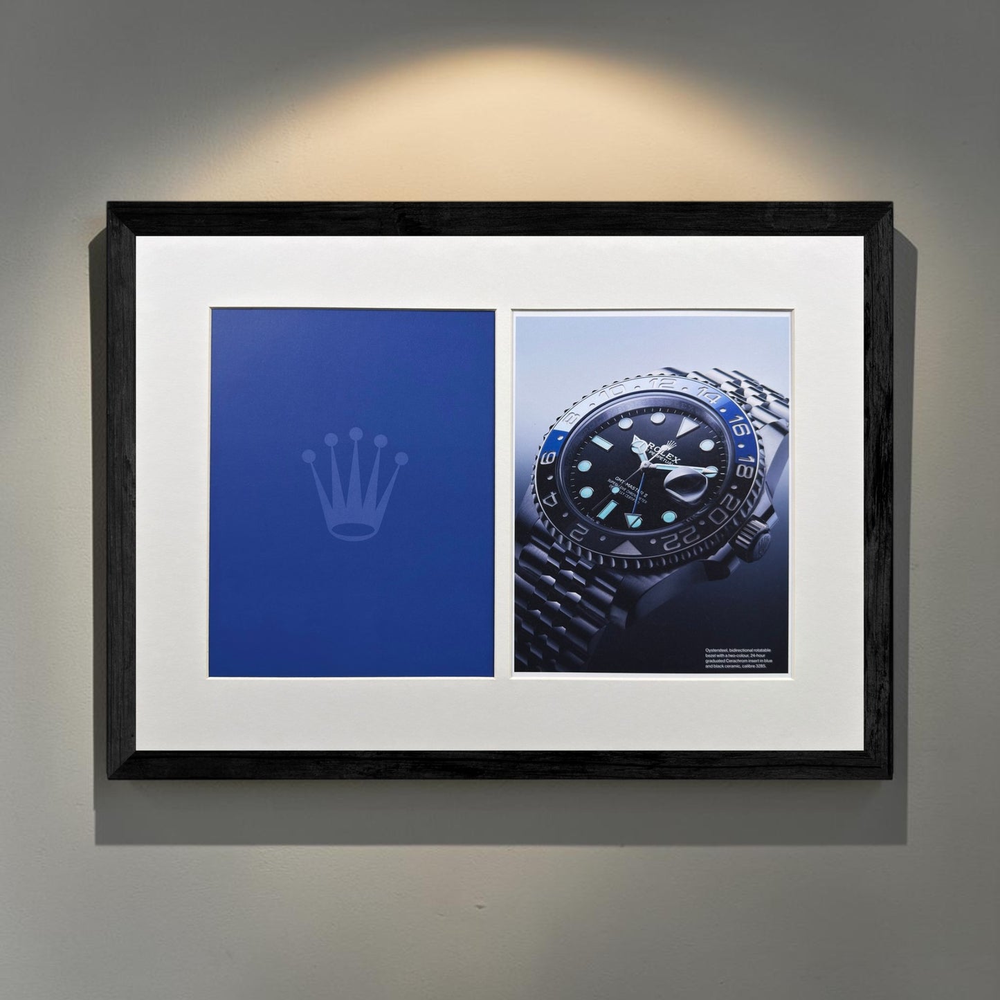 Rolex — The Crown & GMT-Master II “Batman” - Orijinal Dönem Reklamıdır (Sonradan Baskı Degildir)