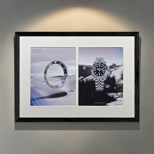Rolex — The Bezel & Bruce Wayne - Orijinal Dönem Reklamıdır (Sonradan Baskı Degildir)