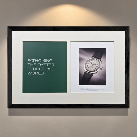 Rolex — The Birth of an Icon - Orijinal Dönem Reklamıdır (Sonradan Baskı Degildir)