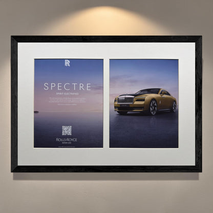 Rolls Royce Spectre Spirit Electrified - Orijinal Dönem Çift Sayfa Reklamı (Sonradan Baskı Değildir)