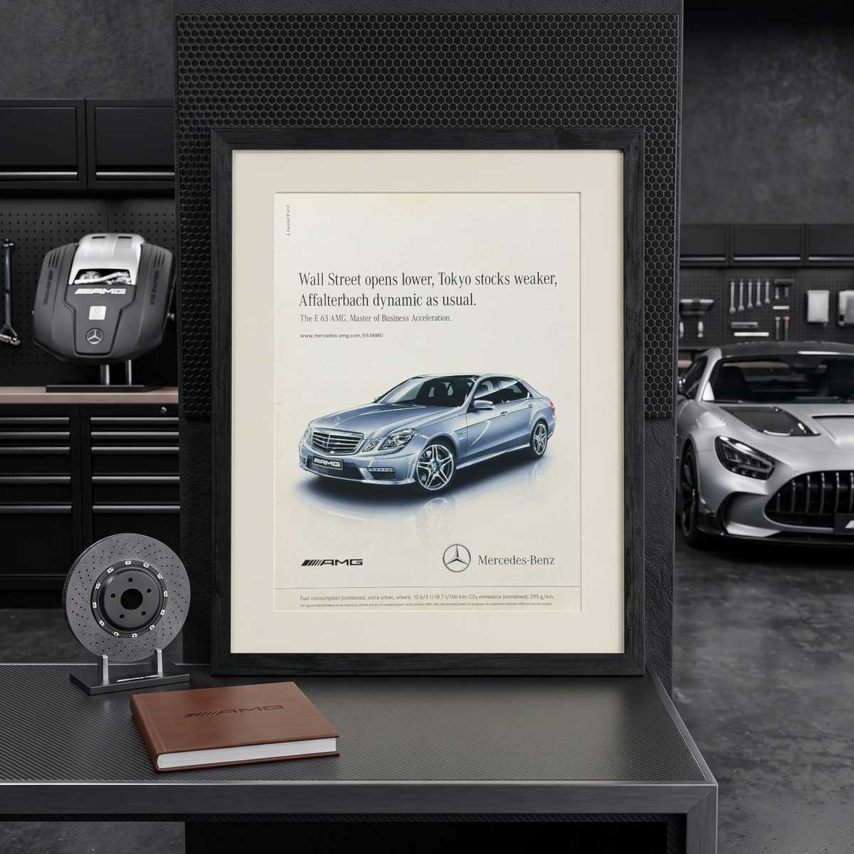 Mercedes-Benz E 63 AMG W212 Orijinal Dönem Reklamıdır (Sonradan Baskı Değildir)