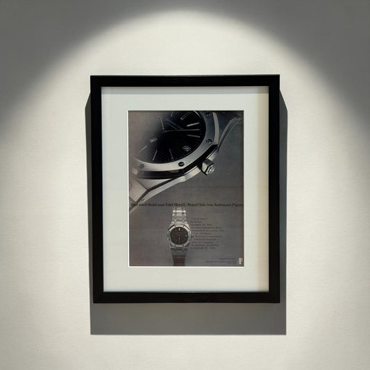 Audemars Piguet Royal Oak 1970 Vintage Orijinal Dönem Reklamıdır (Sonradan Baskı Değildir)