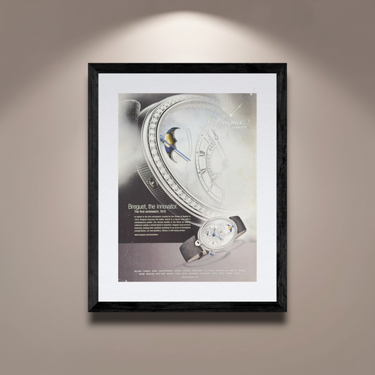 Breguet Orijinal Dönem Reklamıdır (Sonradan Baskı Değildir)