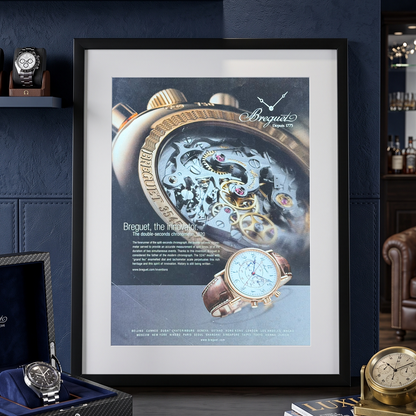 Breguet Classique Chronograph 5247 Orijinal Dönem Reklamıdır (Sonradan Baskı Değildir)