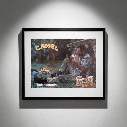 Camel – “Tadı Keşfedin” 1993 Orijinal Türkiye Dönem Reklamıdır (Sonradan Baskı Değildir)