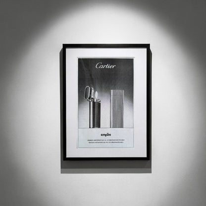 Cartier Aksesuar Koleksiyonu “Timeless Objects” 1995 Orijinal Türkiye Dönem Reklamıdır (Sonradan Baskı Değildir).