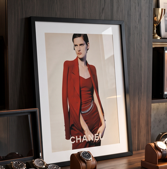 Chanel Orijinal DönemnReklamıdır (Sonradan Baskı Değildir)