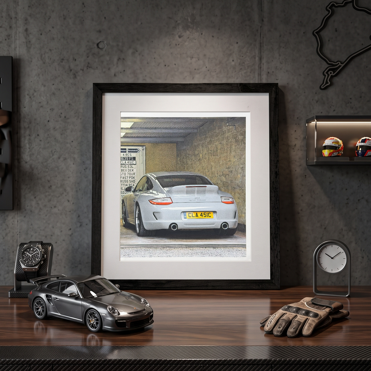 Porsche 911 Sport Classic 997 Orijinal Dergi Görselidir (Sonradan Baskı Değildir)
