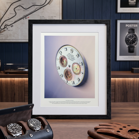 Rolex Oyster Perpetual Cosmograph Daytona “Mother-of-Pearl” İngilizce Orijinal Dergi Reklamıdır (Sonradan Baskı Değildir)