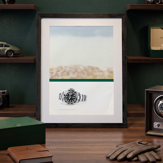 Rolex Oyster Perpetual GMT‑Master II Orijinal Dönem Reklamıdır (Sonradan Baskı Değildir)