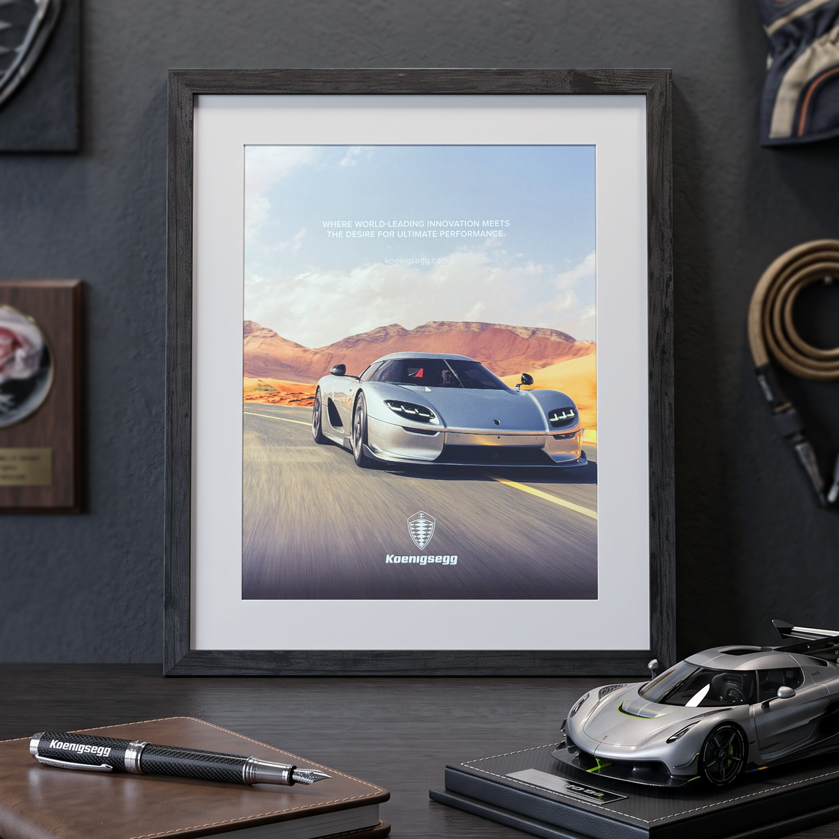 Koenigsegg Gemera Orijinal Dergi Reklamıdır (Sonradan Baskı Değildir)