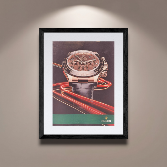 Rolex Cosmograph Daytona Everose Gold Çikolata Kadran Orijinal Dönem Reklamıdır (Sonradan Baskı Değildir)