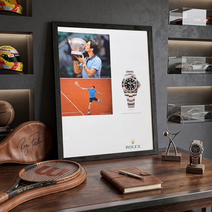 Rolex GMT‑Master II “Root Beer” Orijinal Dönem Reklamıdır (Sonradan Baskı Değildir)