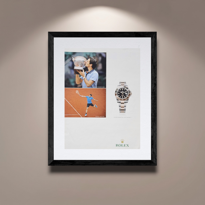 Rolex GMT‑Master II “Root Beer” Orijinal Dönem Reklamıdır (Sonradan Baskı Değildir)