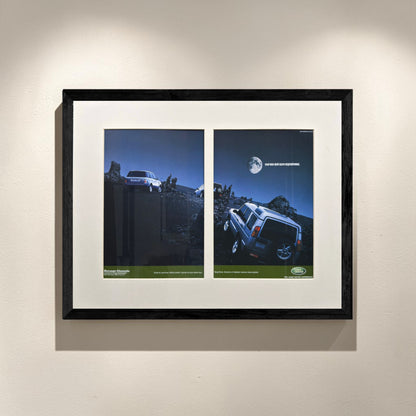 Land Rover Discovery Ay Işığında Keşif - Orijinal Dönem Çift Sayfa Reklamı (Sonradan Baskı Değildir)